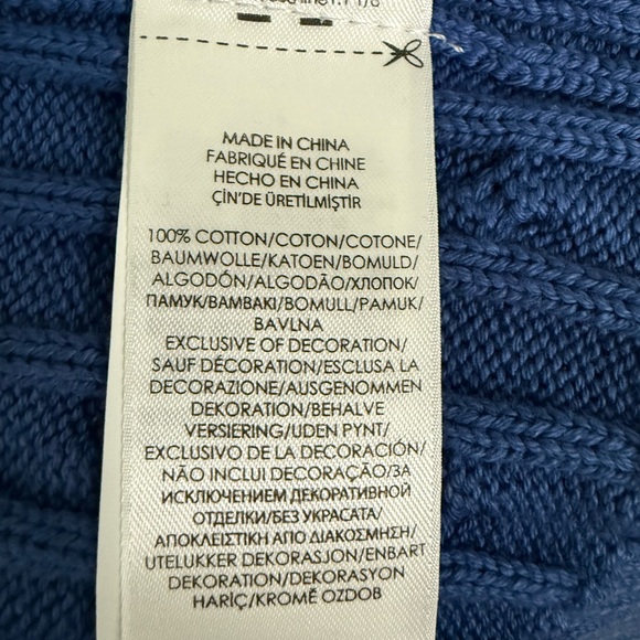 Ralph Lauren Light Blue Cable Knit Sweater - Picture 10 of 13